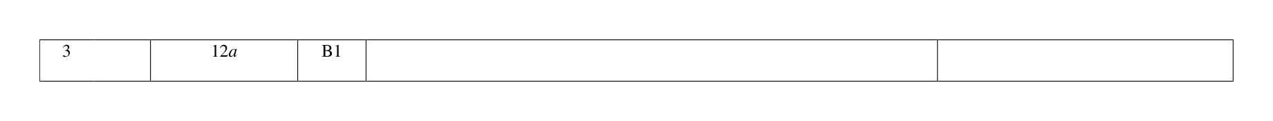 Mark scheme for Q3