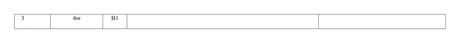 Mark scheme for Q3