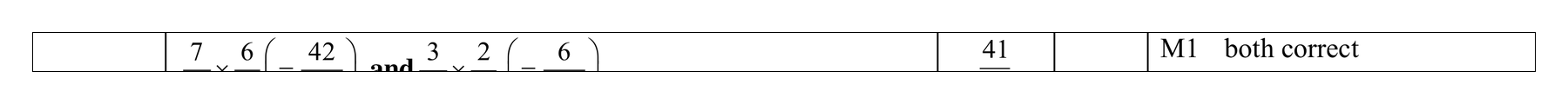 Mark scheme for Q7 (part 3 of 3)