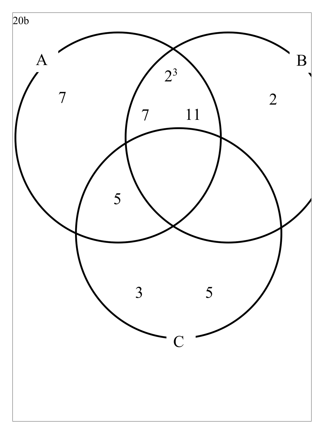 Mark scheme for Q20 (part 2 of 2)
