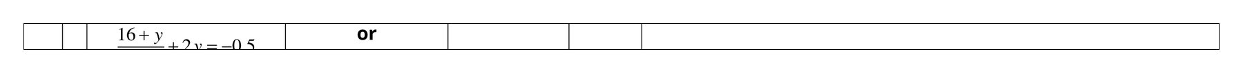 Mark scheme for Q16 (part 5 of 7)