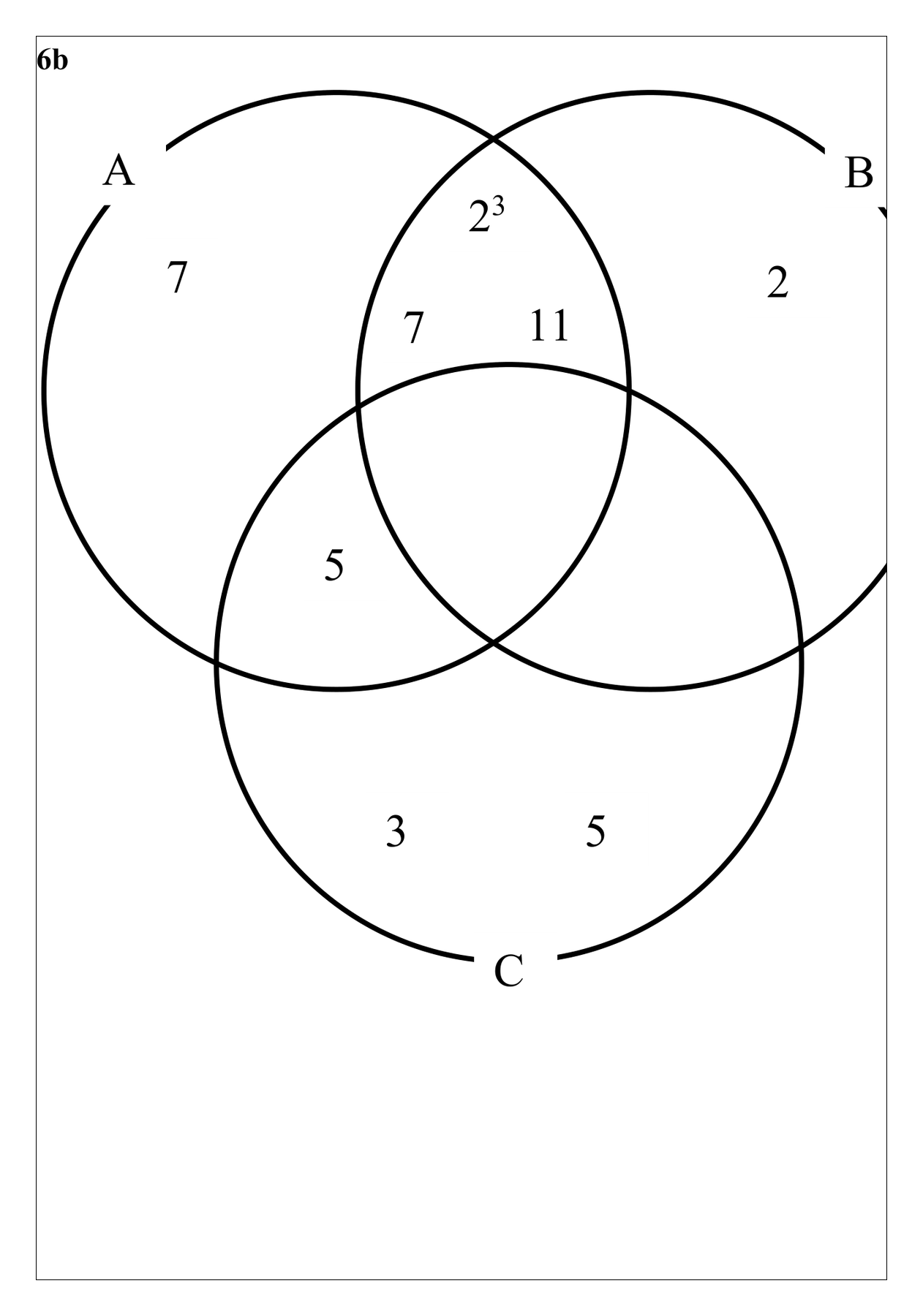 Mark scheme for Q6 (part 3 of 3)