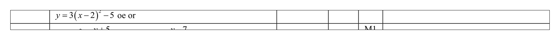 Mark scheme for Q3 (part 4 of 4)