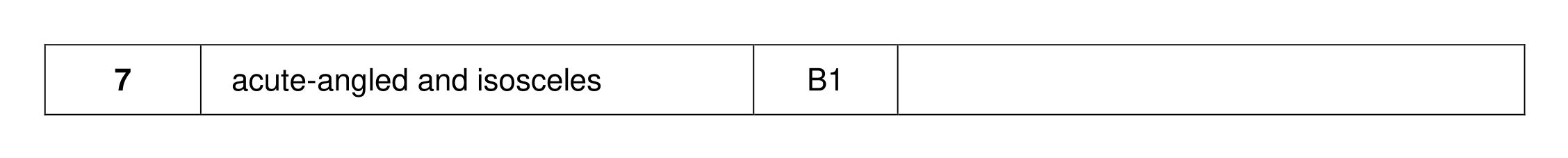 Mark scheme for Q7