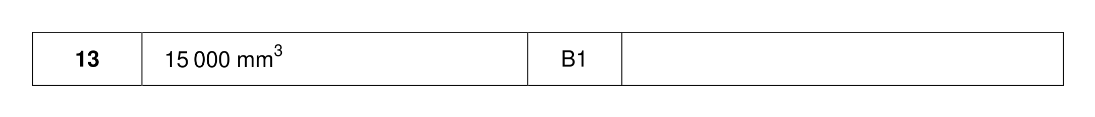 Mark scheme for Q13