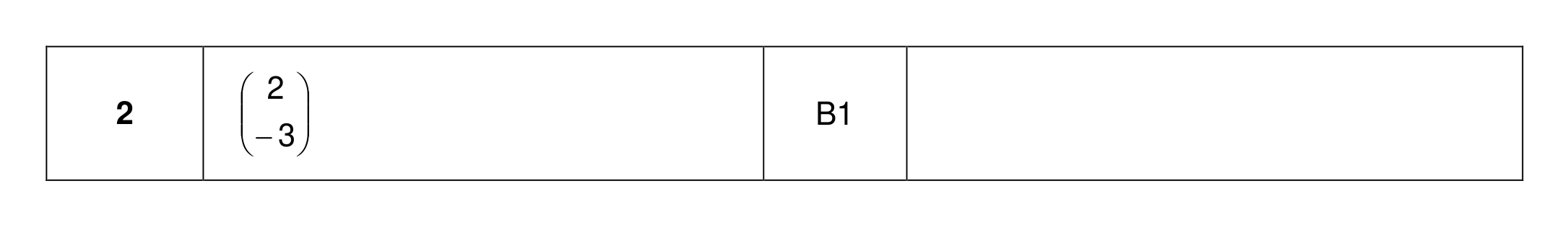 Mark scheme for Q2