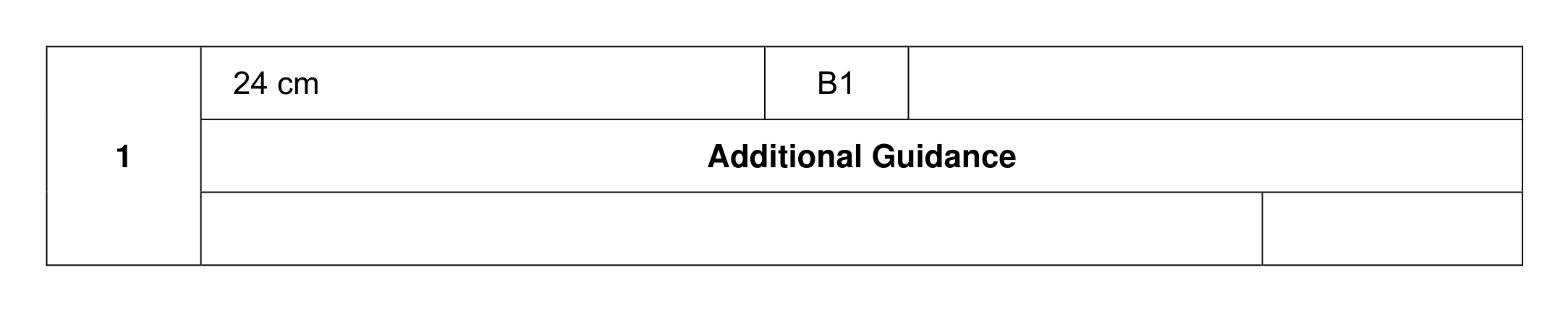 Mark scheme for Q1