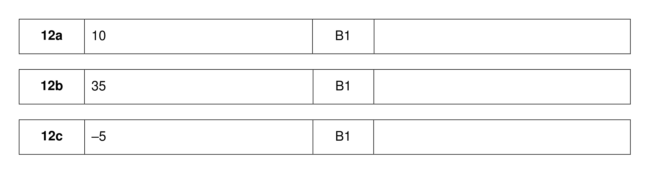 Mark scheme for Q12