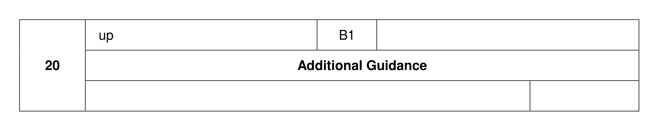 Mark scheme for Q20