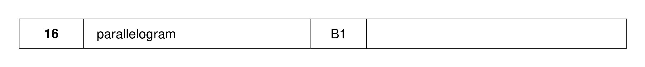 Mark scheme for Q16