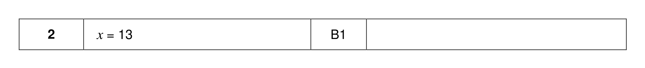 Mark scheme for Q2