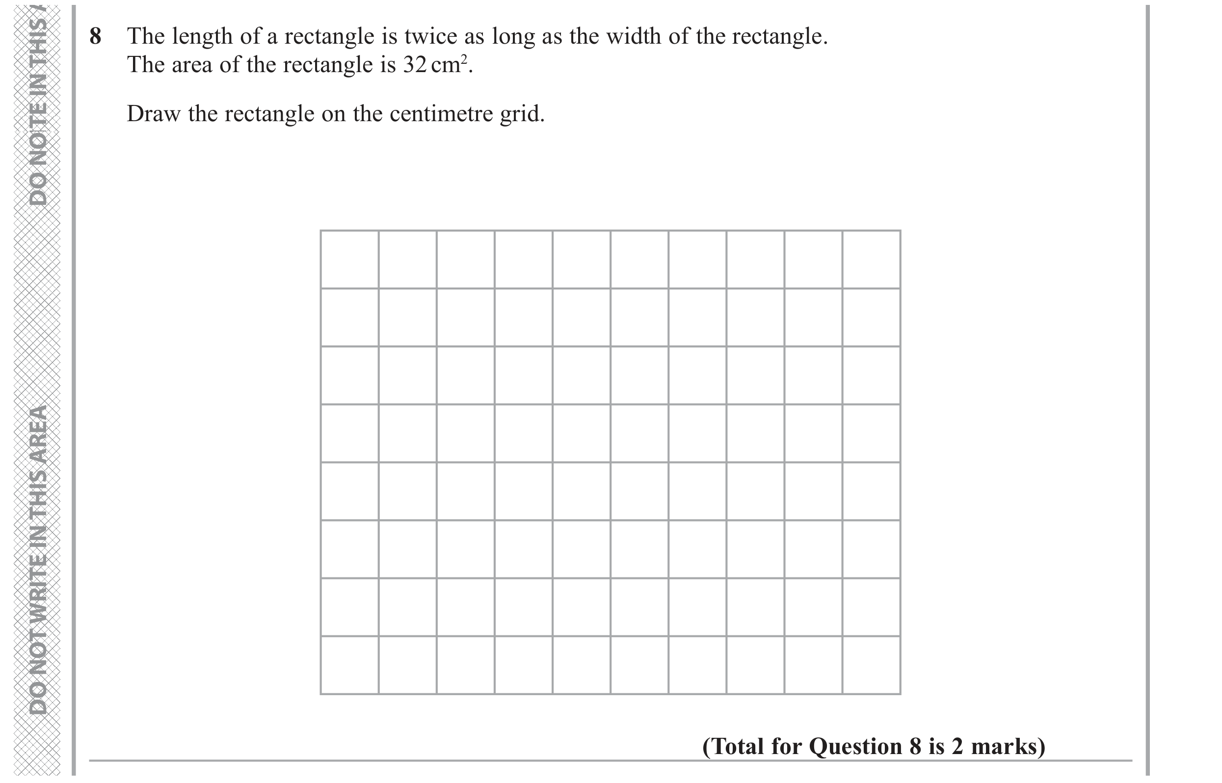 Question 8 — Construction — Edexcel GCSE November 2017