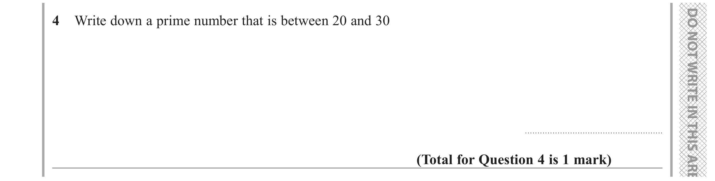 Question 4 — Numbers — Edexcel GCSE June 2019