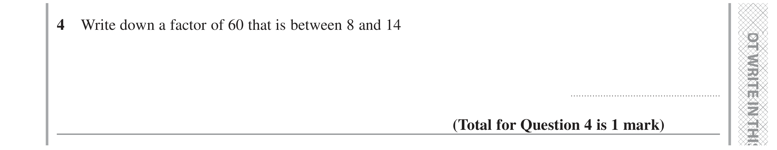 Question 4 — Numbers — Edexcel GCSE November 2022