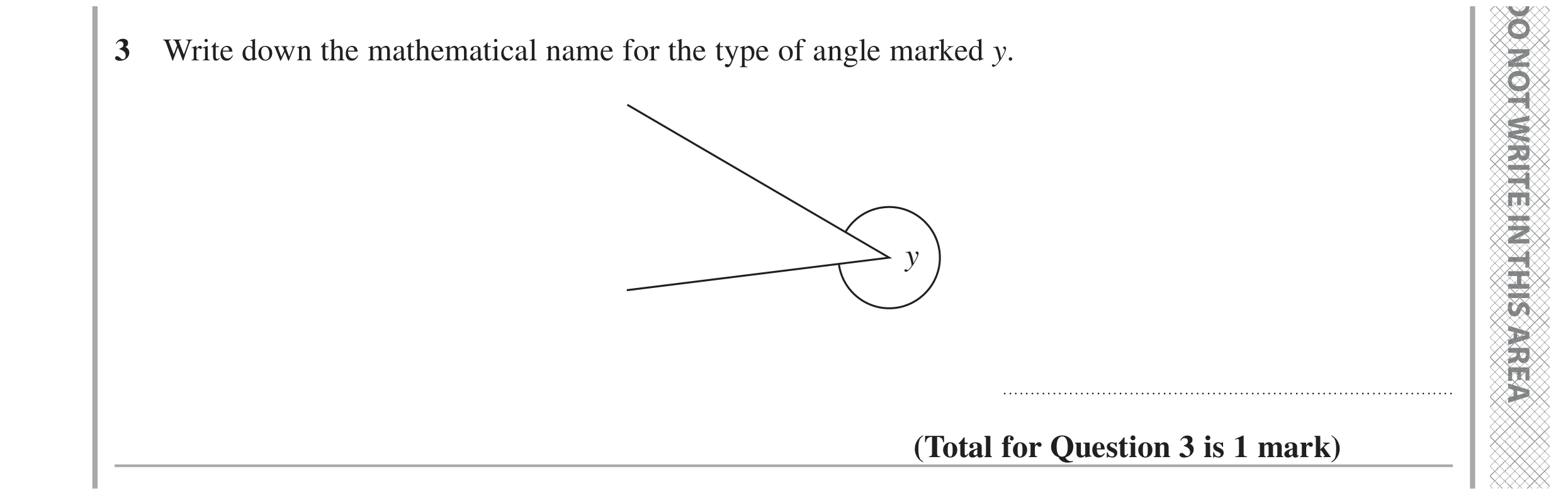 Question 3 — Angles — Edexcel GCSE June 2024