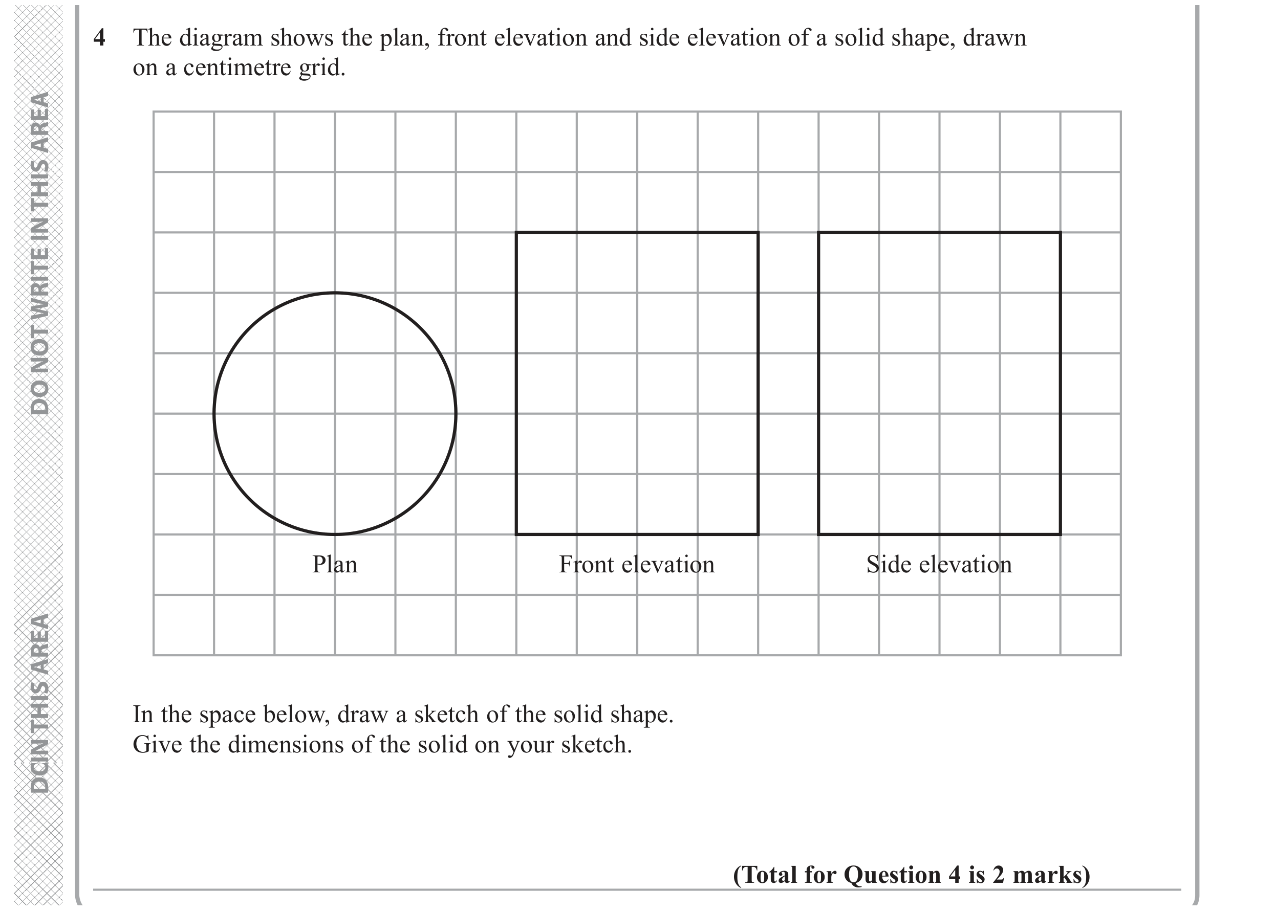 Question 4 — Stray — Edexcel GCSE June 2019