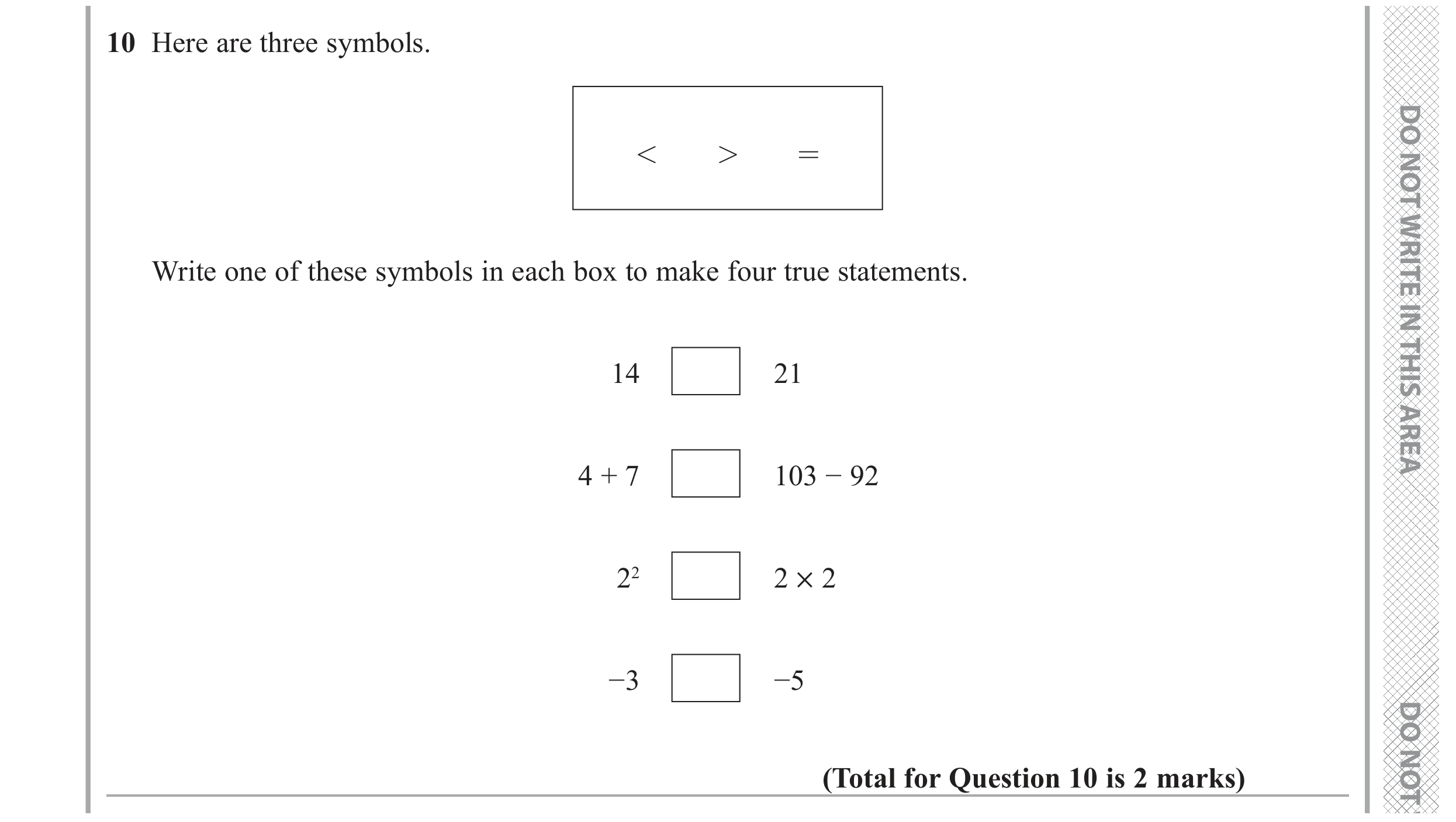 Question 10 — Stray — Edexcel GCSE June 2019