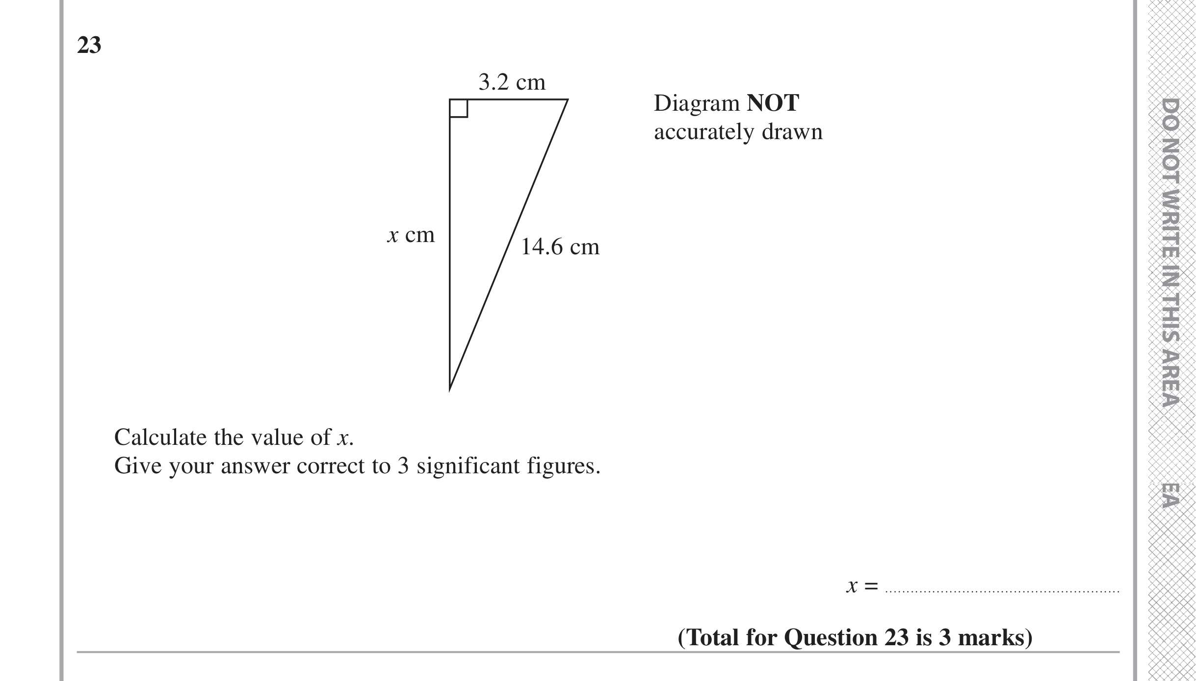 Question 23 — Indices and Surds — Edexcel iGCSE June 2016