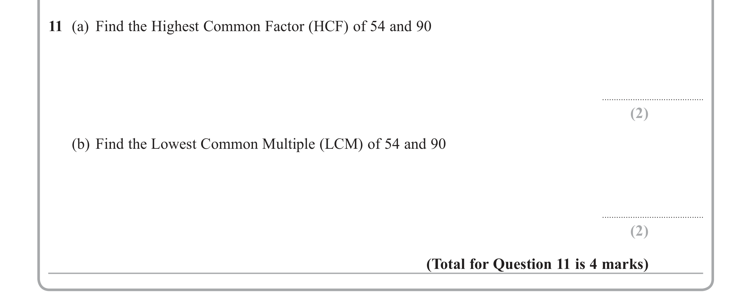 Question 11 — Venn Diagram — Edexcel iGCSE June 2013