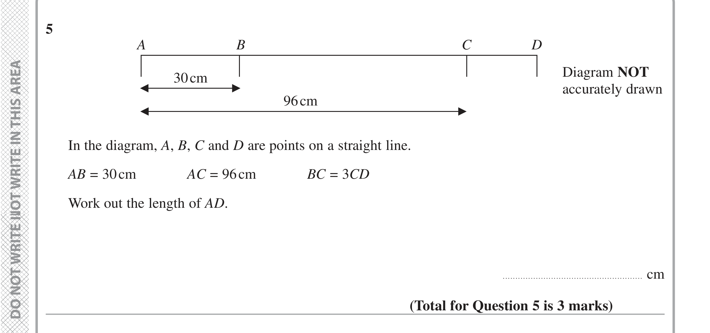 Question 5 — Stray — Edexcel iGCSE Jan 2020