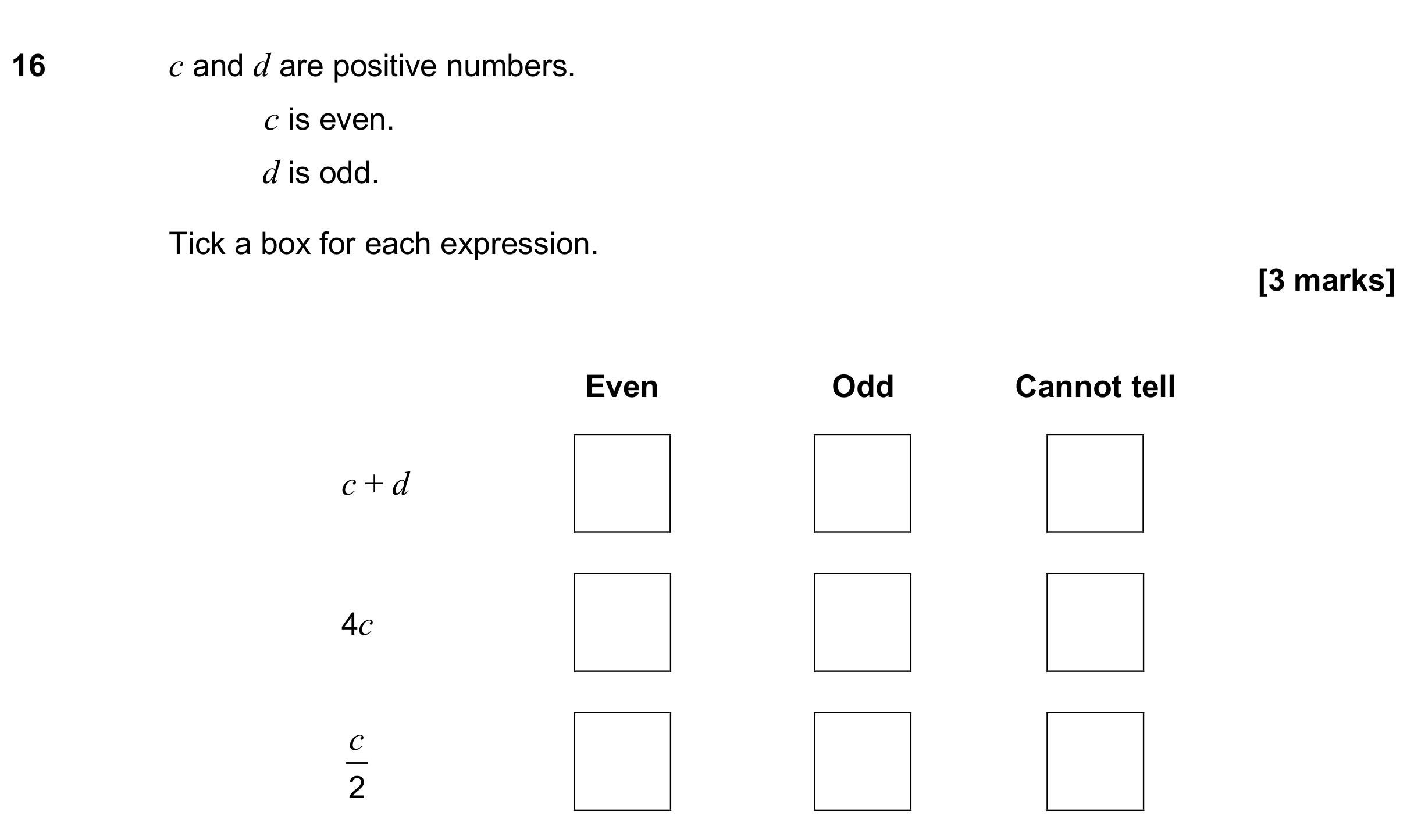 Question 16 — Proofs — AQA GCSE June 2024
