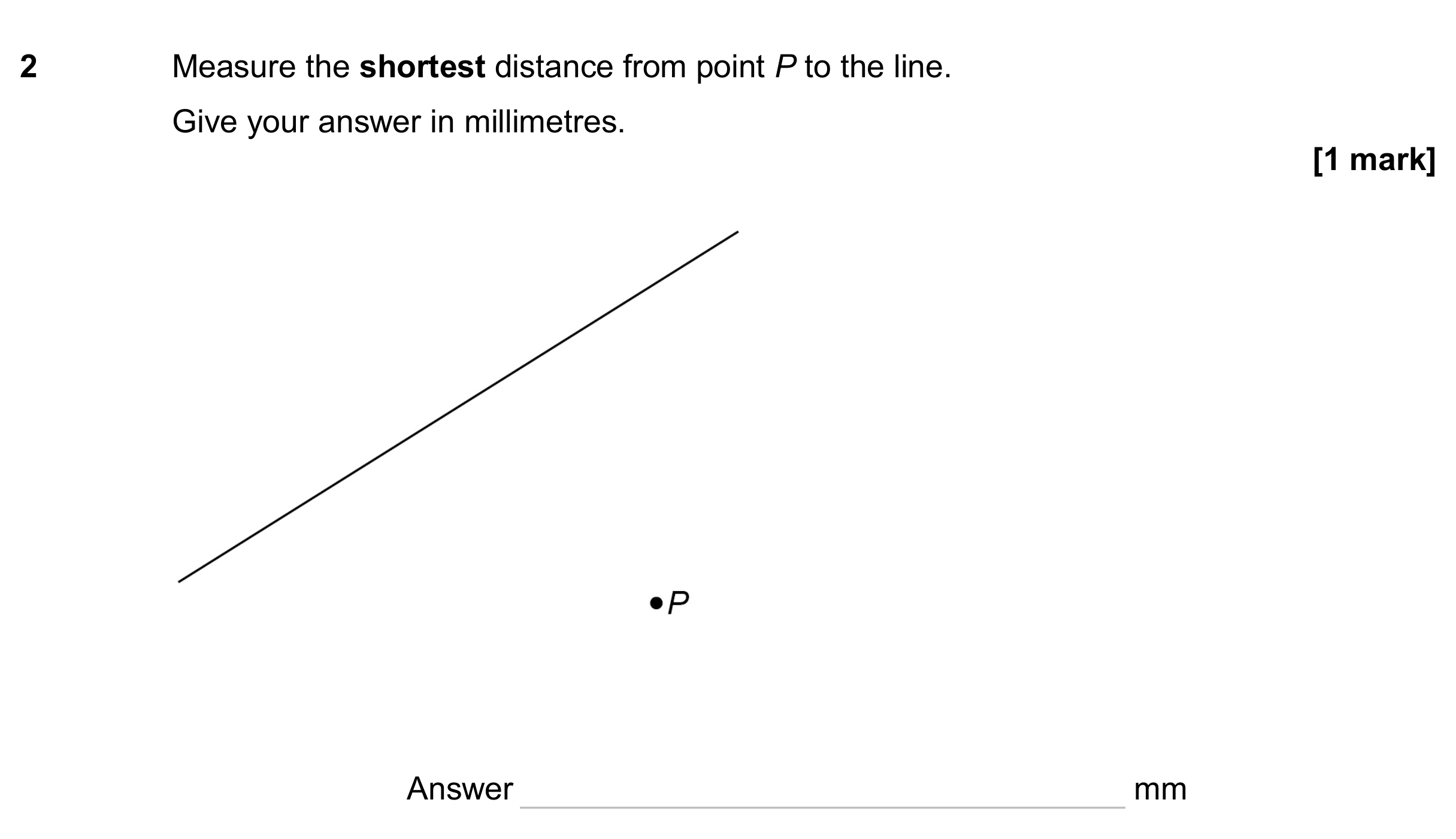 Question 2 — Measure — AQA GCSE June 2024