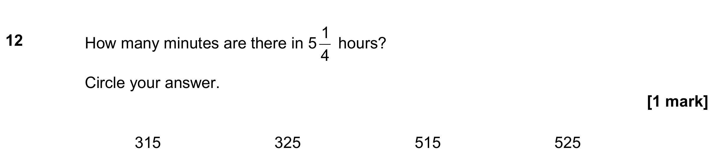Question 12 — Unit Conversions — AQA GCSE June 2018