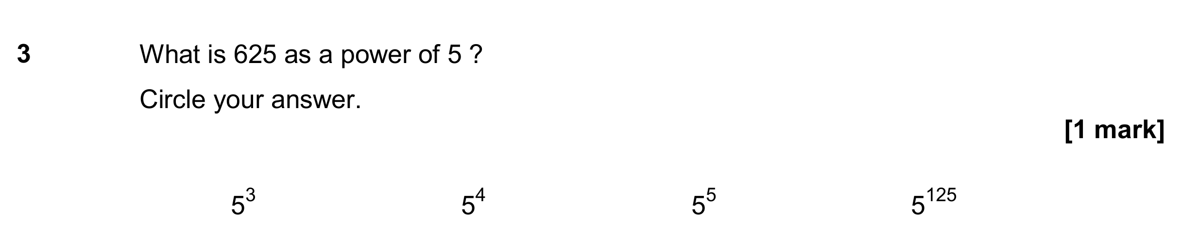 Question 3 — Powers — AQA GCSE June 2018