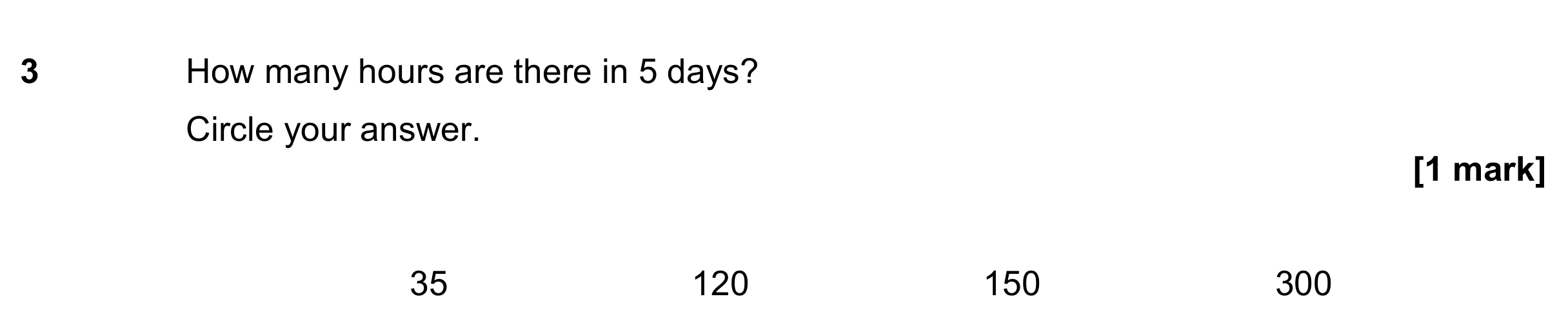 Question 3 — Unit Conversions — AQA GCSE June 2022