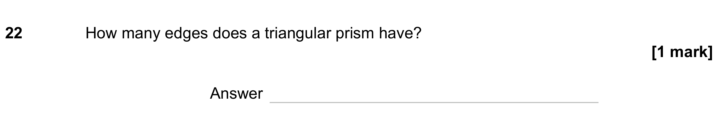 Question 22 — Polygons — AQA GCSE November 2023