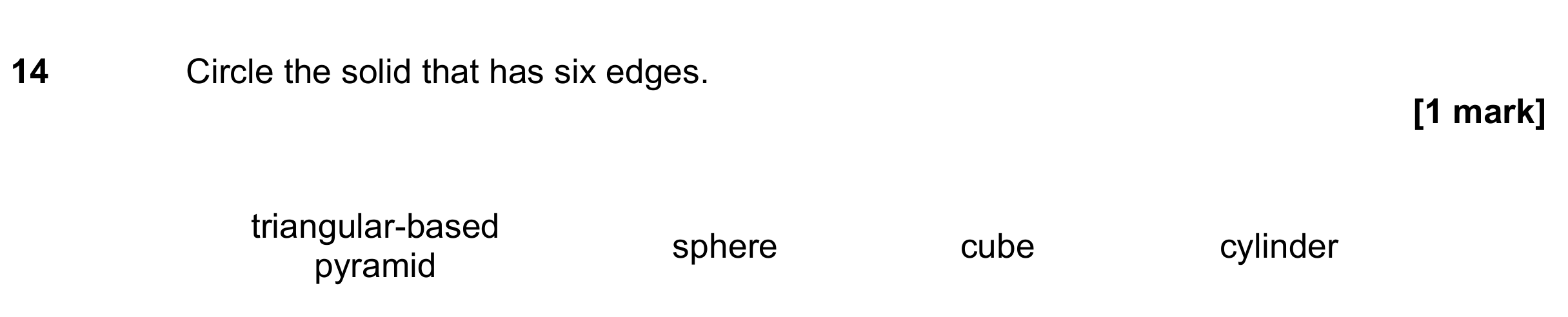 Question 14 — Polygons — AQA GCSE November 2022