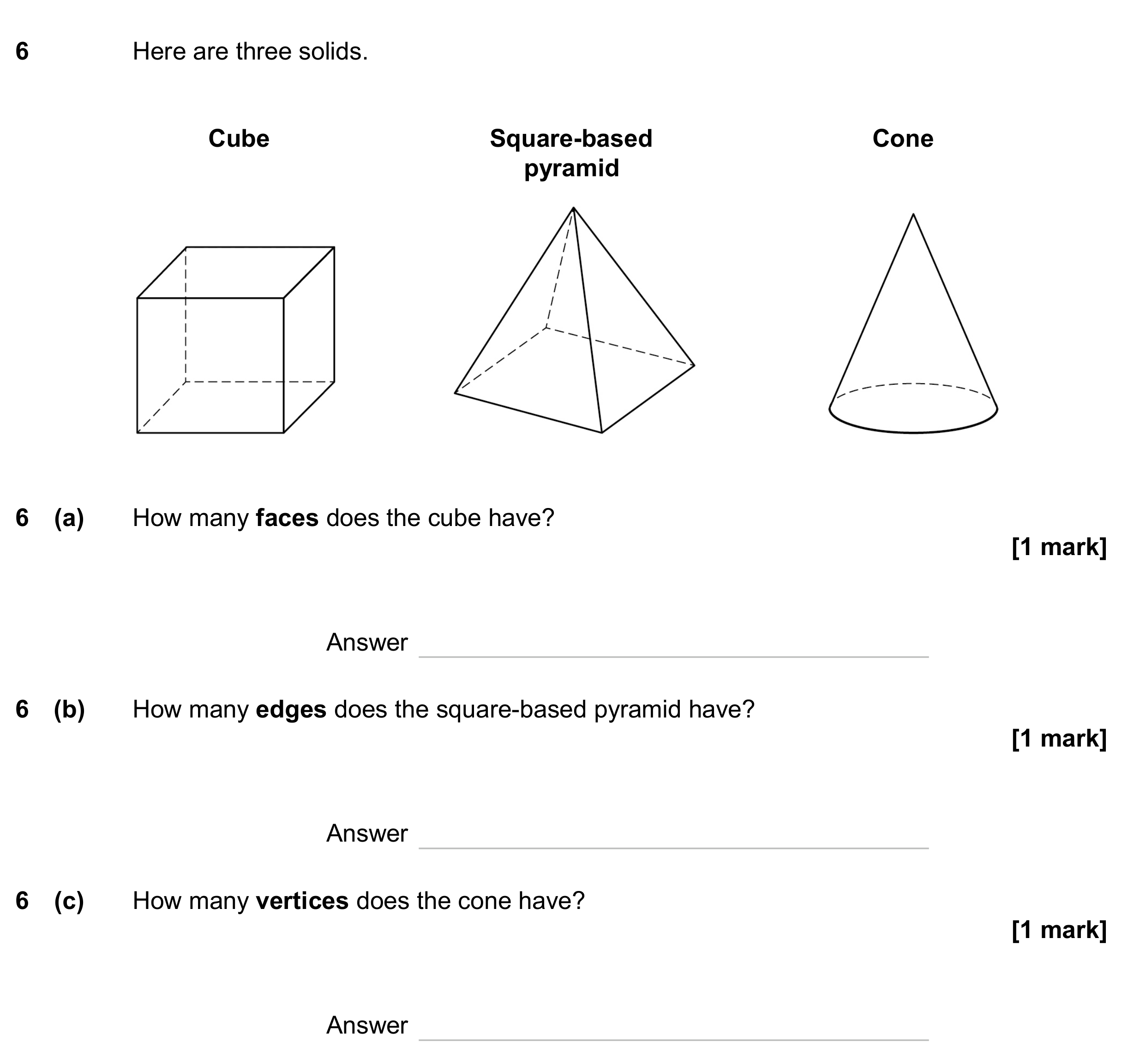 Question 6 — Polygons — AQA GCSE June 2024