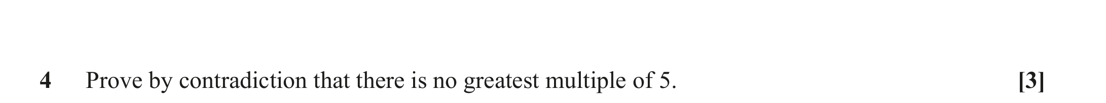 Question 4 — Proof — OCR October 2020