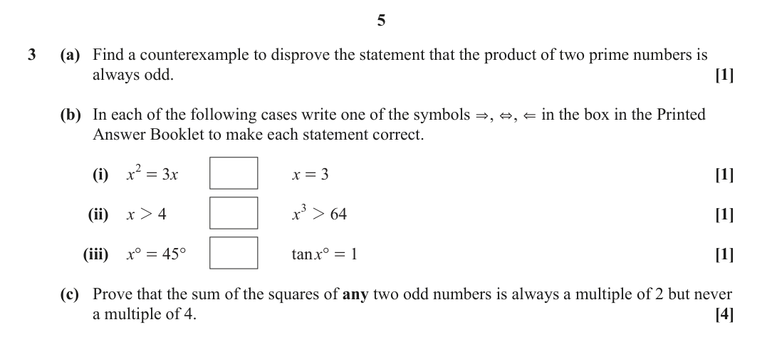 Question 3 — Proof — OCR June 2024