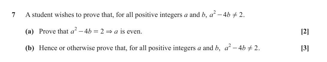 Question 7 — Proof — OCR June 2023