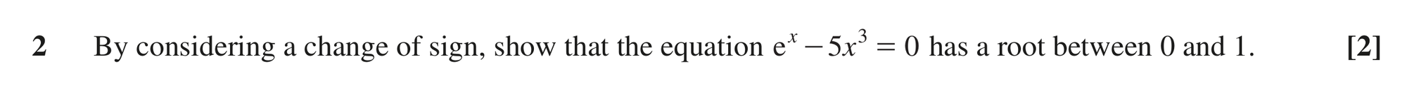 Question 2 — Numerical Methods — OCR MEI June 2018