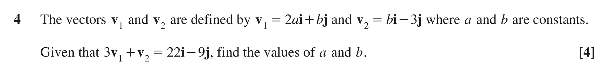 Question 4 — Vectors — OCR MEI June 2024