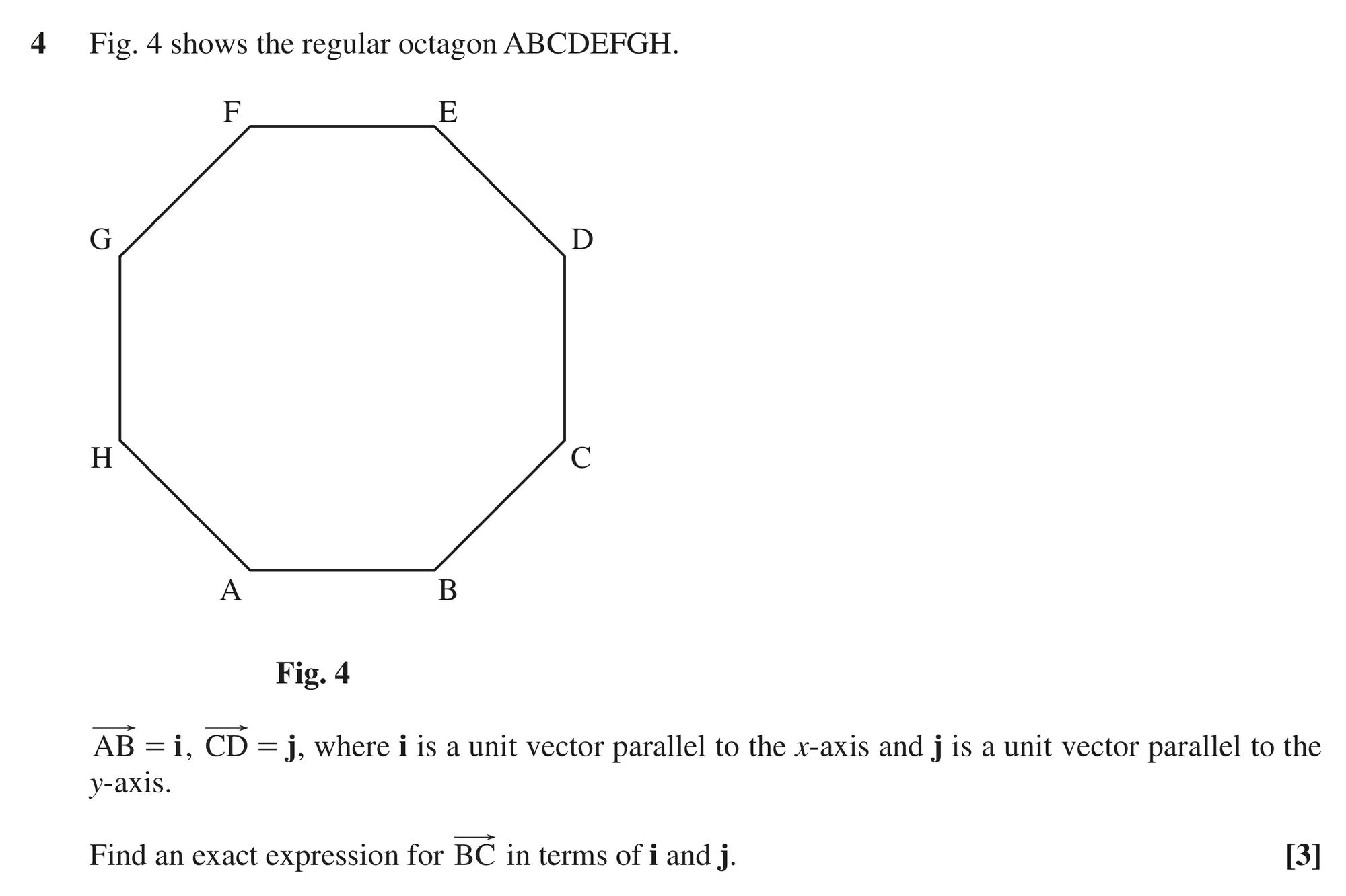 Question 4 — Vectors — OCR MEI October 2020