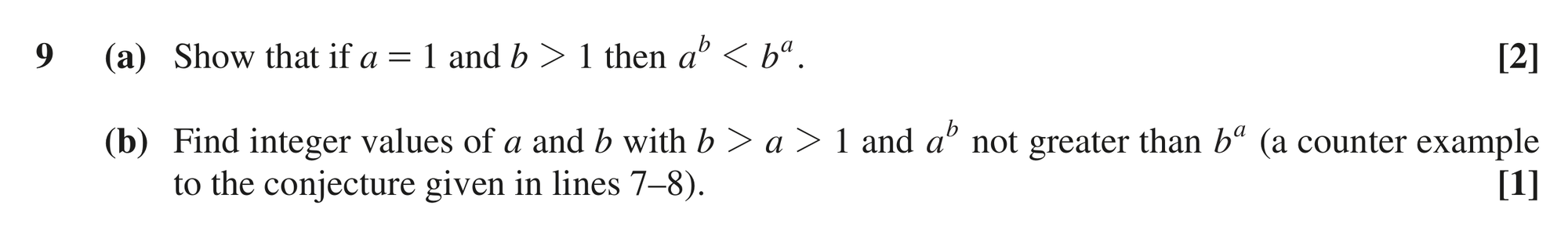 Question 9 — Proof — OCR MEI October 2020