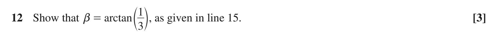 Question 12 — Trig, Proof — OCR MEI October 2021