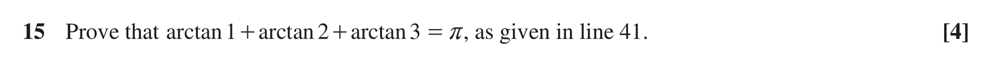 Question 15 — Proof, Trig — OCR MEI October 2021